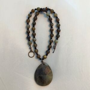 Labradorite necklace